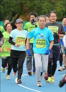 川口マラソン ２０１８年 大会記録 草加走ろう会